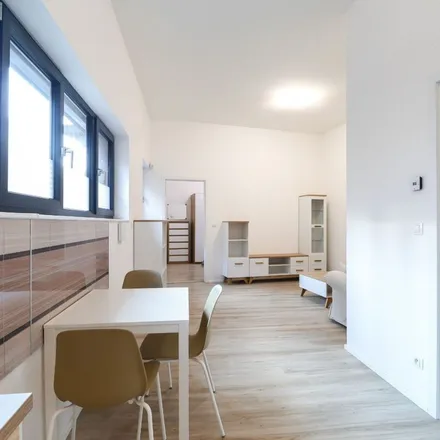 Rent this 2 bed apartment on V Zahradách 802/23 in 180 00 Prague, Czechia