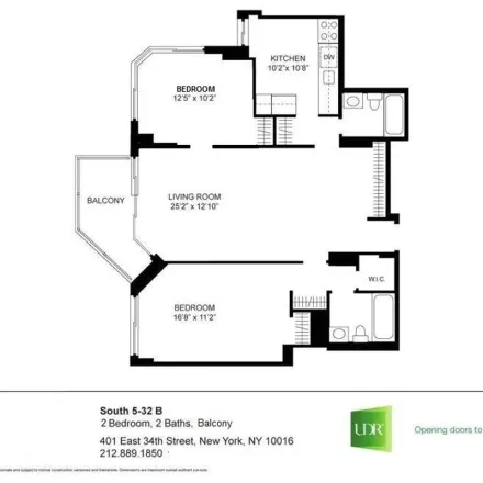 Rent this 2 bed apartment on NYU Langone Medical Center in FDR Drive, New York
