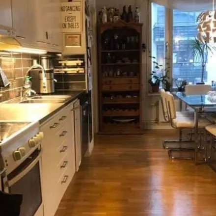 Rent this 4 bed apartment on Brattforsgatan in 123 43 Stockholm, Sweden