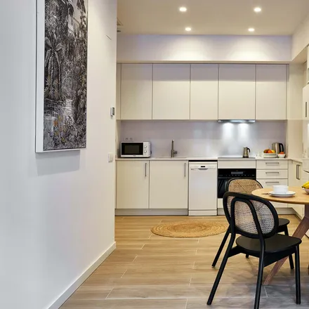 Rent this 1 bed apartment on Carrer de Sant Pere Més Baix in 28, 08003 Barcelona