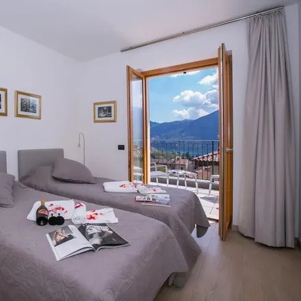 Rent this 3 bed duplex on S.S. 340 "Variante della Tremezzina" in 22016 Tremezzina CO, Italy