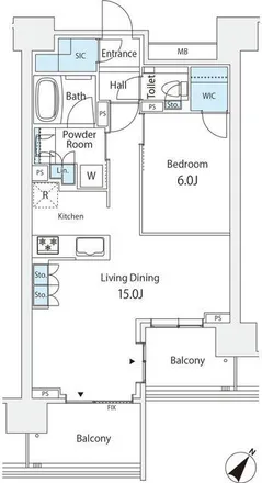 Image 2 - パークホームズ初台ザレジデンス, 1, Hatsudai, Shibuya, 163-1423, Japan - Apartment for rent