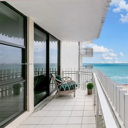 Rent this 2 bed condo on Le Trianon Condominium Association in 6061 Collins Avenue, Miami Beach