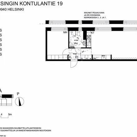 Rent this 2 bed apartment on Kontulantie 19 in 00940 Helsinki, Finland