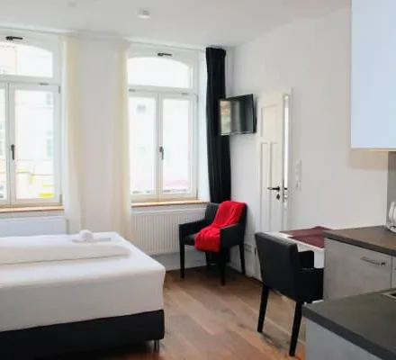 Rent this studio apartment on Ketzerbach 13 in 35037 Marburg, Germany