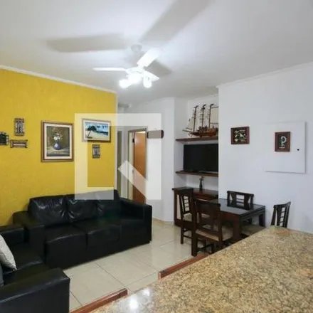 Rent this 2 bed apartment on Rua Mário Ribeiro 860 in Pitangueiras, Guarujá - SP