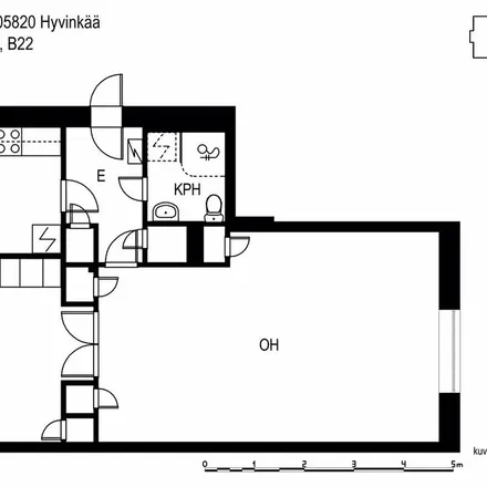 Rent this 2 bed apartment on Vesitorninkatu 9 in 05820 Hyvinkää, Finland