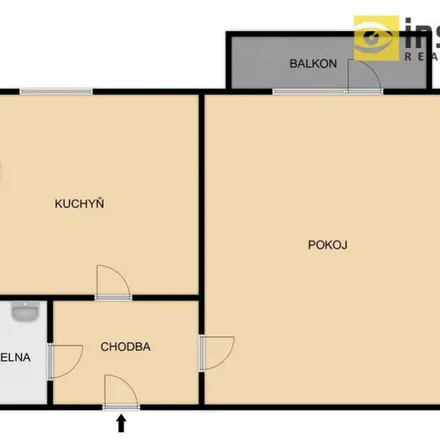 Rent this 1 bed apartment on Sport 2000 rent in 163, 382 78 Slupečná