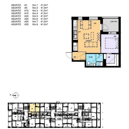 Rent this 2 bed apartment on As Oy Vantaan Kilterinrinne 3 in Kilterinrinne 1b, 01600 Vantaa