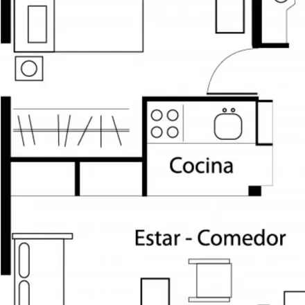 Rent this 2 bed house on Rincón de los Andes in Pasaje Bandurrias, Tiro Federal