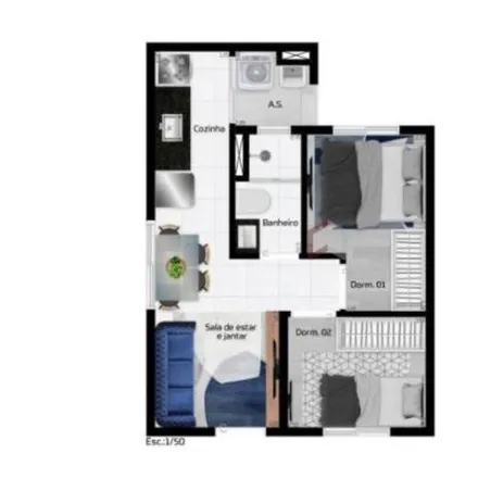 Buy this 2 bed apartment on Avenida Padre Lourenço 227 in Vila Dalila, São Paulo - SP