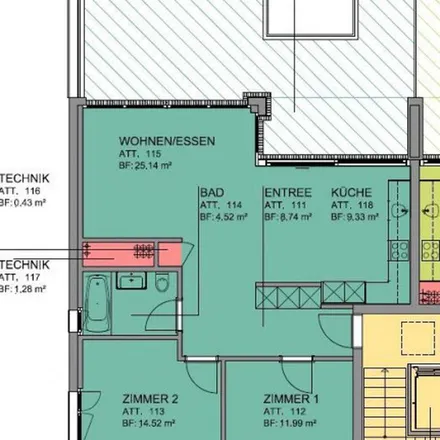 Rent this 4 bed apartment on Mühlefeldstrasse 12 in 4702 Bezirk Gäu, Switzerland