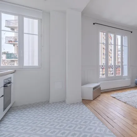 Rent this 1 bed apartment on 59 Rue Émile Landrin in 92100 Jardin de la Mairie, France