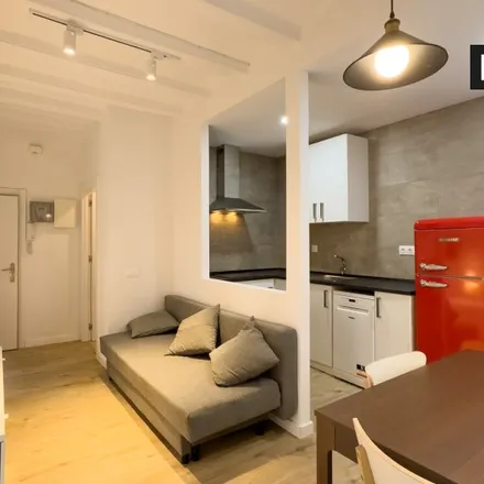 Rent this studio apartment on Carrer de Ginebra in 08001 Barcelona, Spain