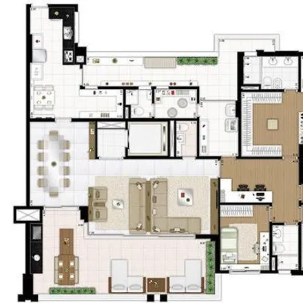 Buy this 4 bed apartment on Bosque Araucária in Rua Marc Chagall 339, Barra Funda