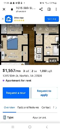 Image 5 - 1015 West 50th Street, Norfolk, VA 23508, USA - Room for rent