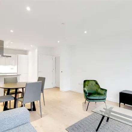 Rent this 1 bed apartment on Waterman House in 12 Forrester Way, London