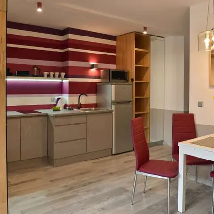 Rent this 1 bed apartment on Cricoteka in Nadwiślańska, 30-547 Krakow