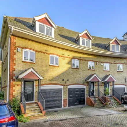 Buy this 4 bed townhouse on Wey Navigation Towpath in Runnymede, KT13 8XX