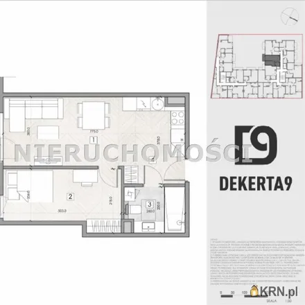 Buy this 2 bed apartment on Adama Mickiewicza 24 in 96-300 Żyrardów, Poland