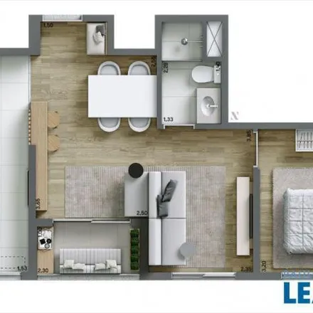 Buy this 3 bed apartment on Posto Shell - Novo Guerreiro Auto Posto Ltda in Avenida Yervant Kissajikian, Cidade Ademar
