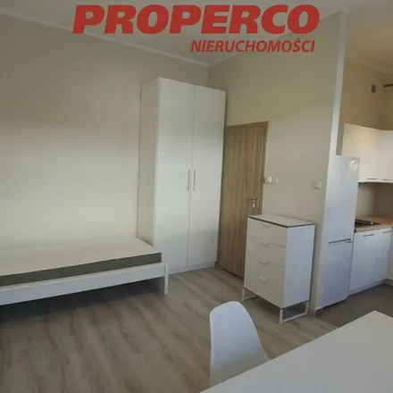 Rent this 1 bed apartment on Parking wielopoziomowy "Centrum" in Leśna, 25-007 Kielce