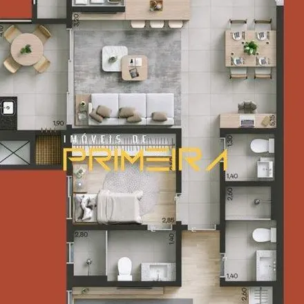 Buy this 2 bed apartment on Rua Almirante Tamandaré 971 in Alto da Rua XV, Curitiba - PR
