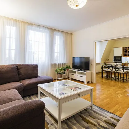 Rent this 1 bed apartment on neznámý hrdina a Naďa Fáborská in Na Míčánce, 160 00 Prague