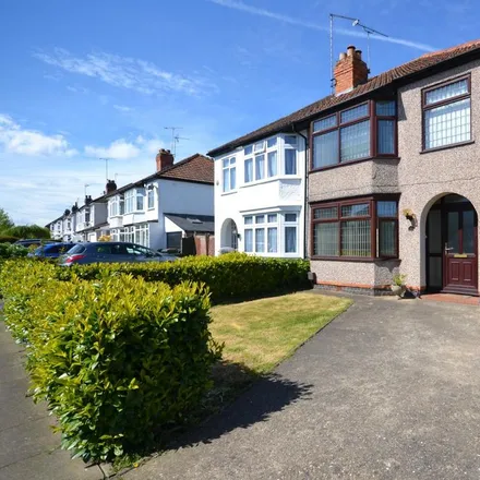 Rent this 3 bed duplex on 36 Wainbody Avenue North in Coventry, CV3 6DB