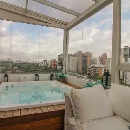 Rent this 3 bed apartment on Rua Professor Filadelfo Azevedo in Moema, São Paulo - SP