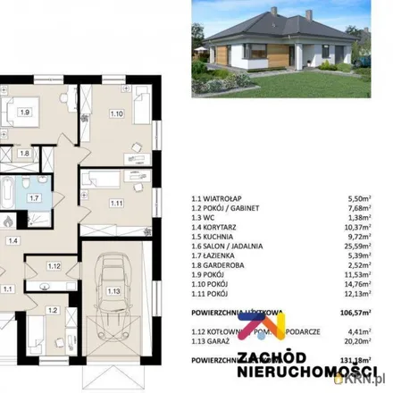 Image 5 - Krzywe Okna Apartamenty, Aleja Konstytucji 3 Maja 2, 65-454 Zielona Góra, Poland - House for sale