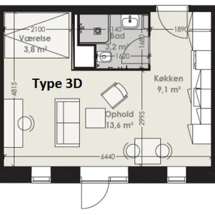 Image 1 - Stjernepladsen 20, 9000 Aalborg, Denmark - Apartment for rent