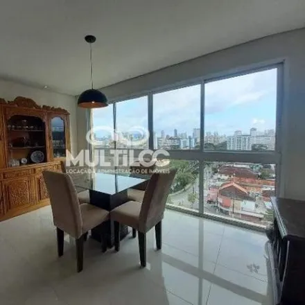 Rent this 3 bed apartment on Rua Dona Ana Nery in Marapé, Santos - SP