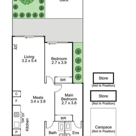 Rent this 2 bed apartment on Neerim Road in Murrumbeena VIC 3163, Australia
