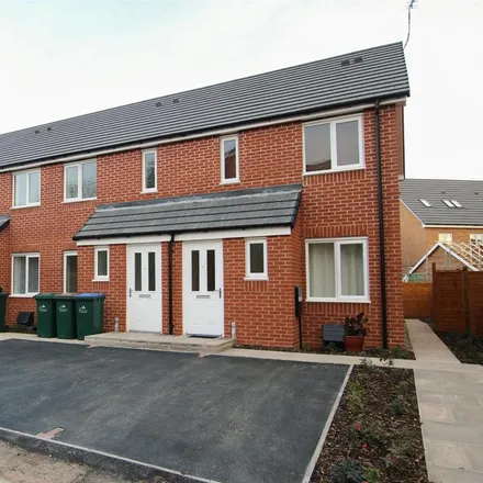 Rent this 2 bed townhouse on 33 Courtelle Road in Daimler Green, CV6 5FW