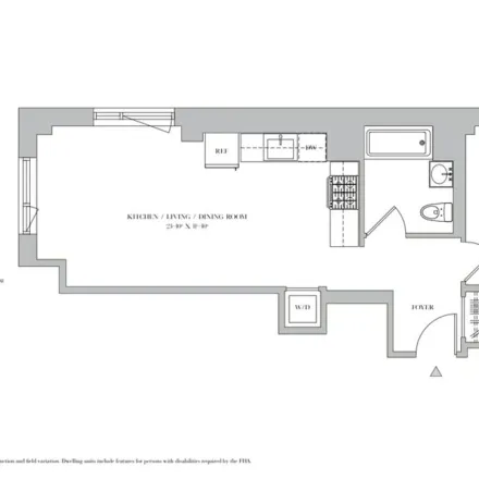Image 3 - 509 West 38th Street, New York, NY 10018, USA - Apartment for rent