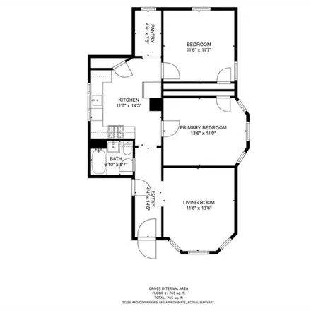 Image 9 - 9;11 Edmunds Street, Cambridge, MA 02140, USA - Apartment for rent