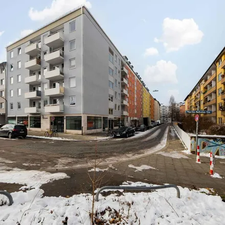 Rent this 3 bed apartment on Multi-Discount in Martin-Behaim-Straße, 81373 Munich