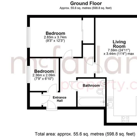 Image 9 - Ravensdale, Swindon, SN1 7AN, United Kingdom - Apartment for rent