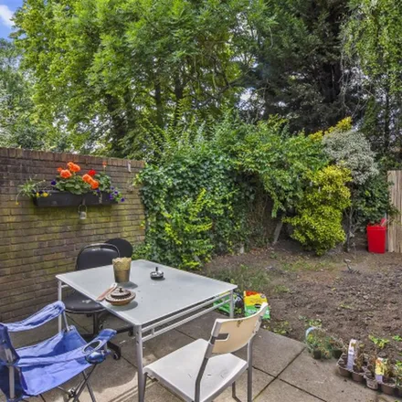 Rent this 4 bed townhouse on Alan Preece Court in Brondesbury Park, London