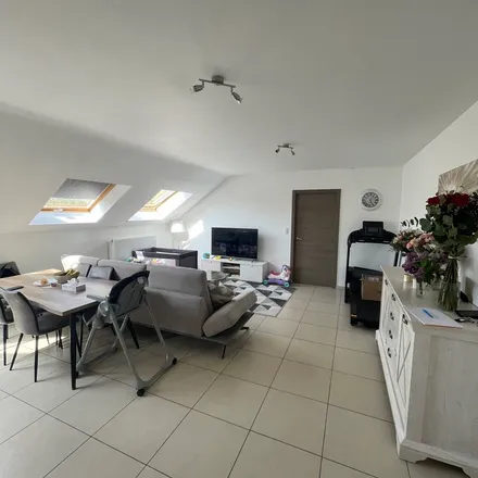 Rent this 1 bed apartment on Rue du Général de Gaulle 136 in 6180 Courcelles, Belgium