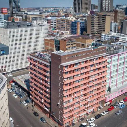 Rent this 1 bed apartment on Lilian Ngoyi Street in Braamfontein, Johannesburg