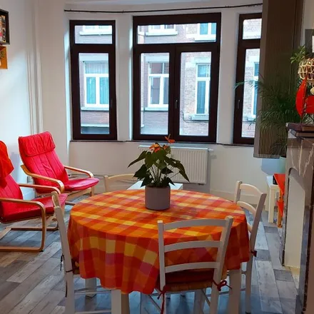 Rent this studio apartment on Rue Pieter - Pieterstraat 28 in 1190 Forest - Vorst, Belgium