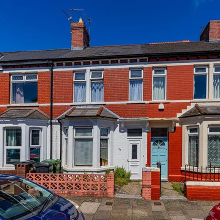 Rent this 3 bed townhouse on Brithdir Street in Cardiff, CF24 4LG