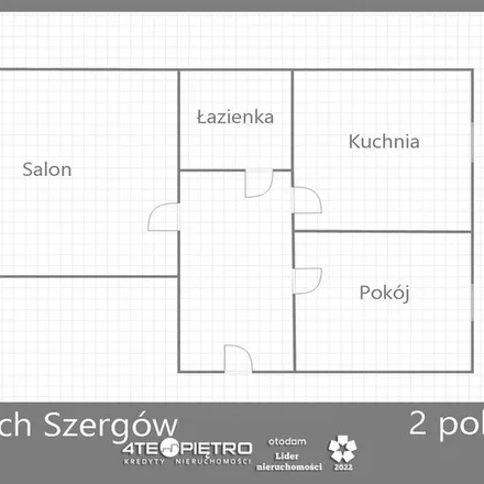 Rent this 2 bed apartment on Szarych Szeregów 1a in 20-034 Lublin, Poland