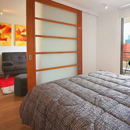 Rent this 1 bed apartment on Los Militares 4328 in 755 0076 Provincia de Santiago, Chile