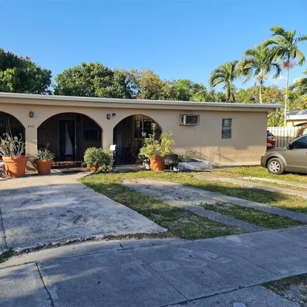Rent this 4 bed house on 343 West 42nd Street in Hialeah Estates, Hialeah