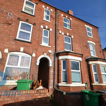 Rent this 6 bed townhouse on Scotholme Primary and Nursery School in Fisher Street, Nottingham