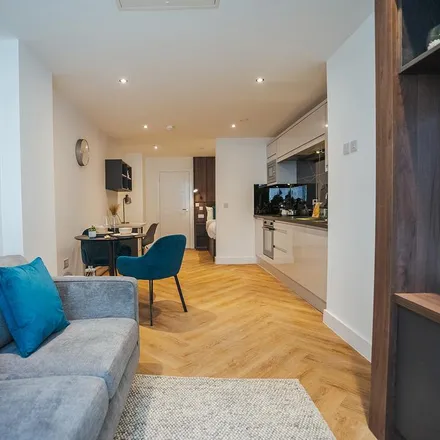 Rent this studio apartment on Butts Court in Arena Quarter, Leeds