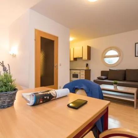 Rent this 1 bed apartment on Hofwiesengasse 22 in 1130 Vienna, Austria